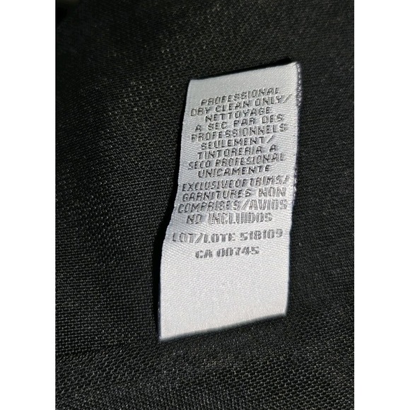 JS Collections Black Sleeveless Vee Neck Lace Illusion Mermaid Gown Size 10 EUC - Picture 14 of 15